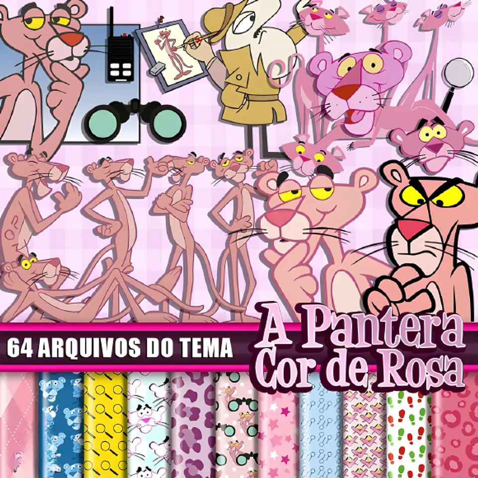 A Pantera Cor de Rosa - Kit Digital 1