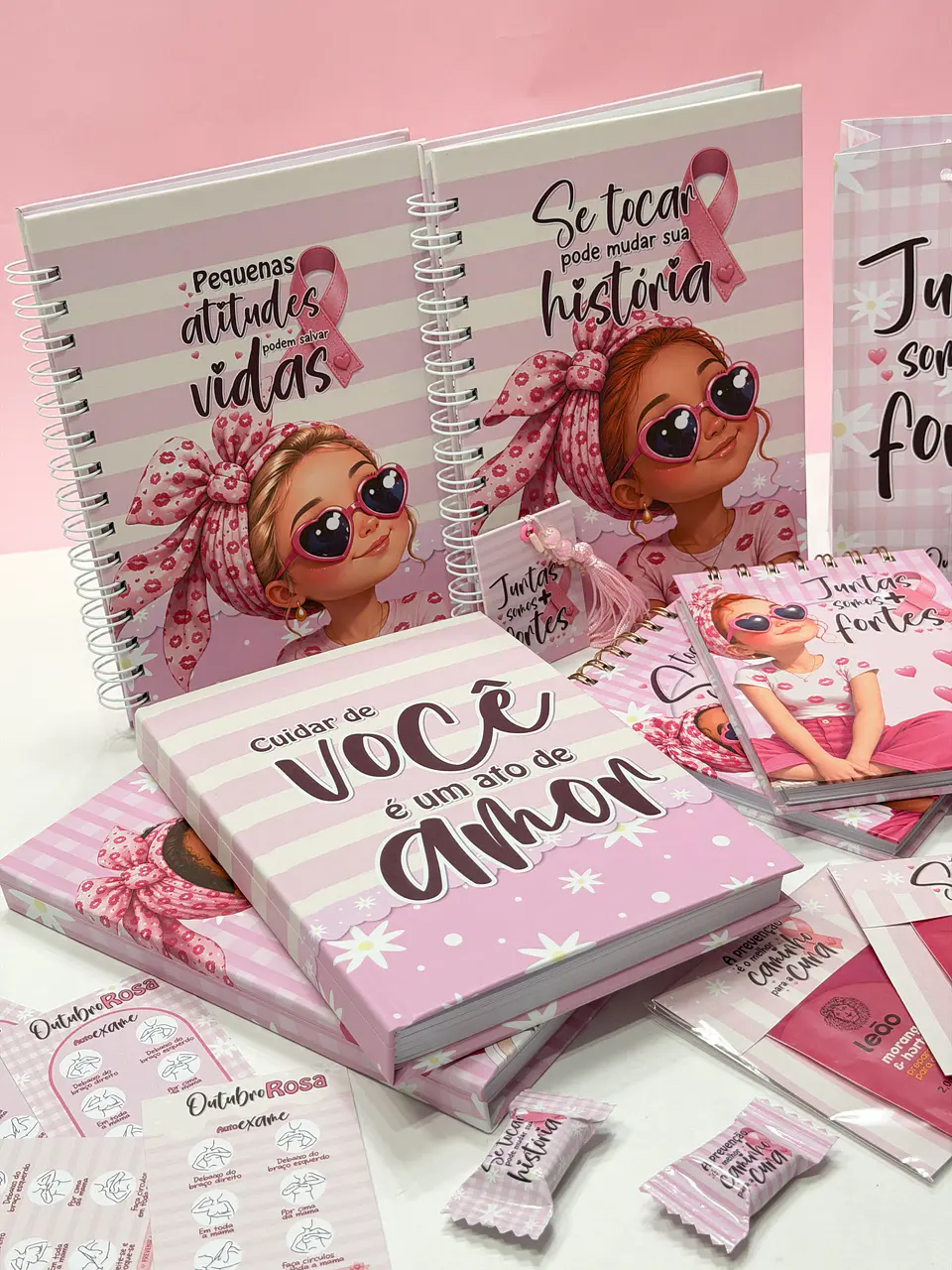Coleção Outubro Rosa 2026 - Encadernação 2