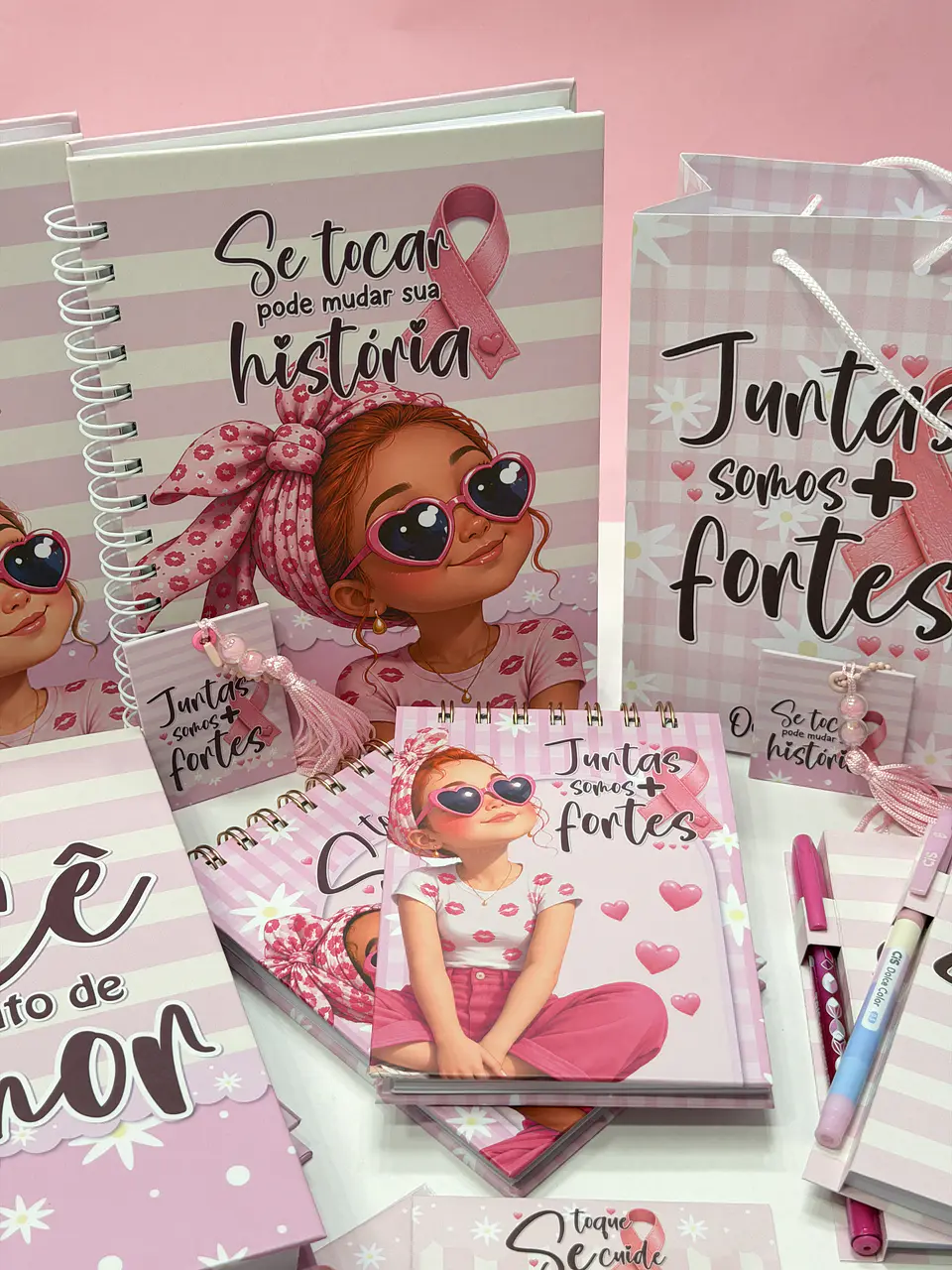 Coleção Outubro Rosa 2026 - Encadernação 8