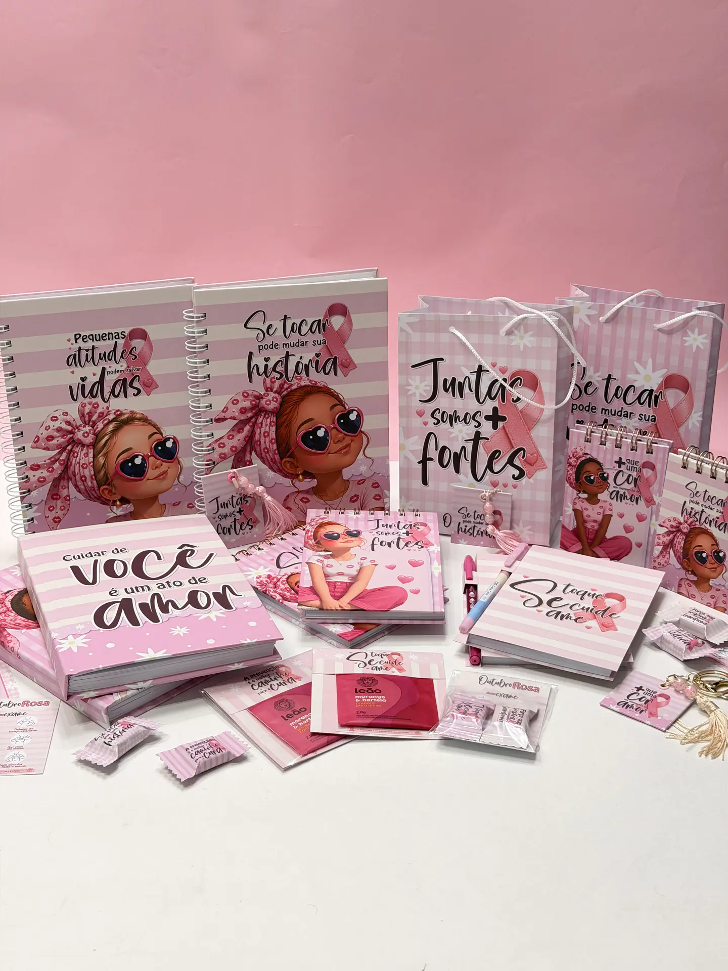 Coleção Outubro Rosa 2026 - Encadernação 17