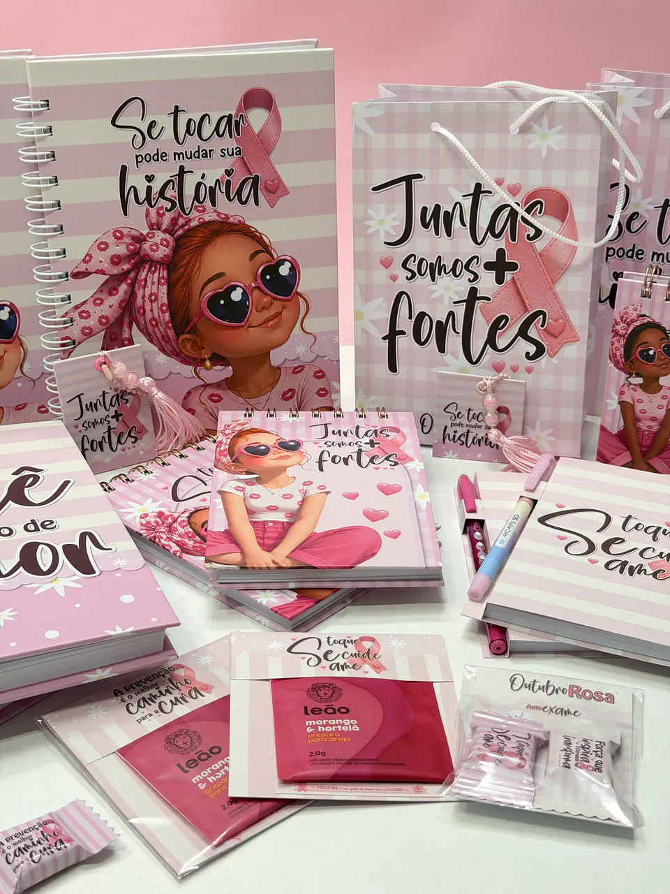 Coleção Outubro Rosa 2026 - Encadernação 18