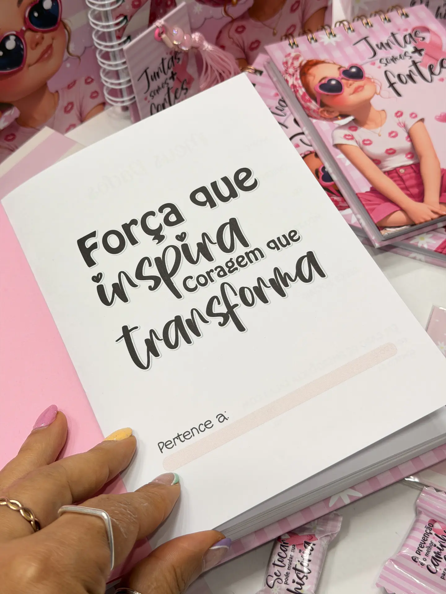 Coleção Outubro Rosa 2026 - Encadernação 23