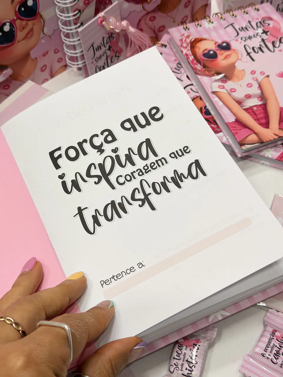 Coleção Outubro Rosa 2026 - Encadernação 23