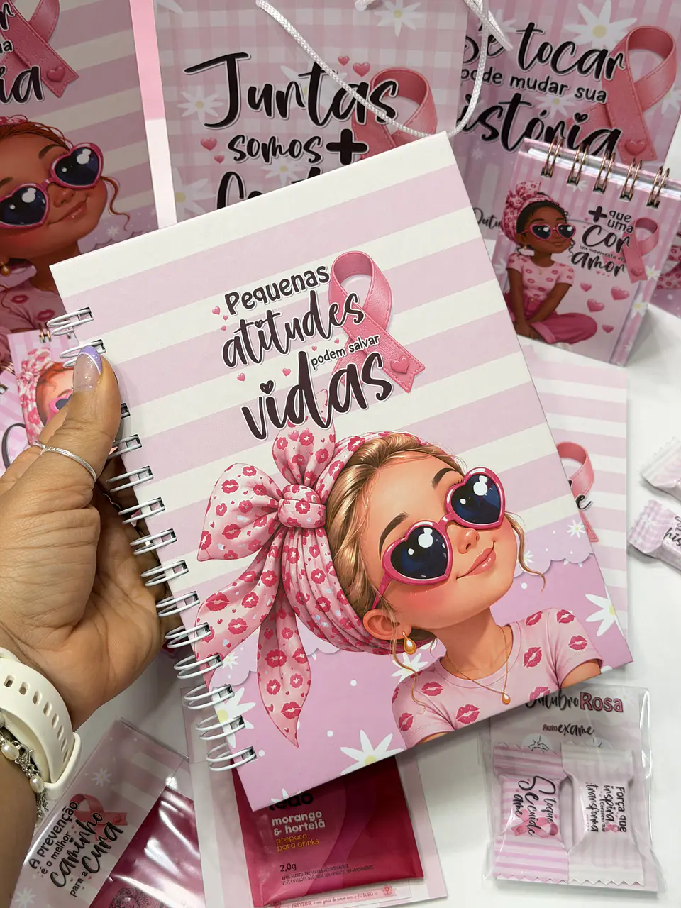 Coleção Outubro Rosa 2026 - Encadernação 36