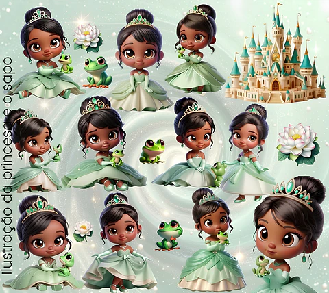 A Princesa e o Sapo - Kit Digital