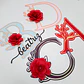 Topo de Bolo - Alfabeto Floral - Thumbnail 1
