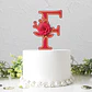 Topo de Bolo - Alfabeto Floral - Thumbnail 22