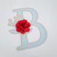 Topo de Bolo - Alfabeto Floral - Thumbnail 31