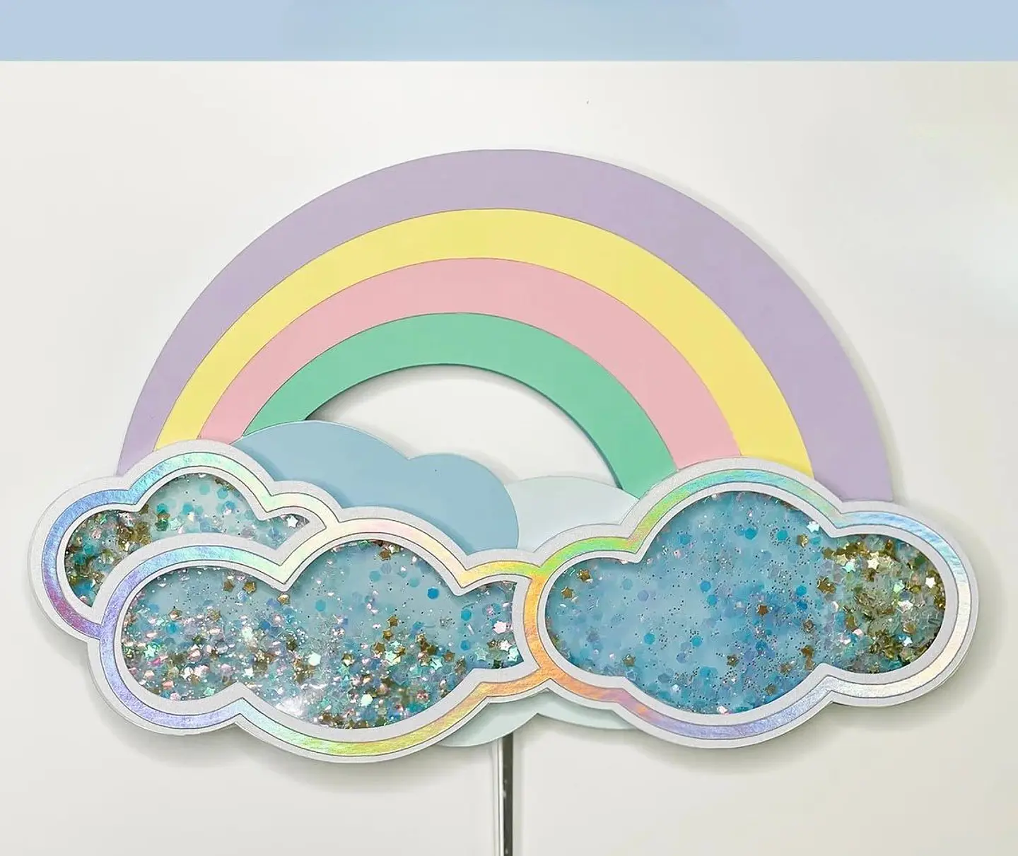 Topo de Bolo - Rainbow Shaker 1