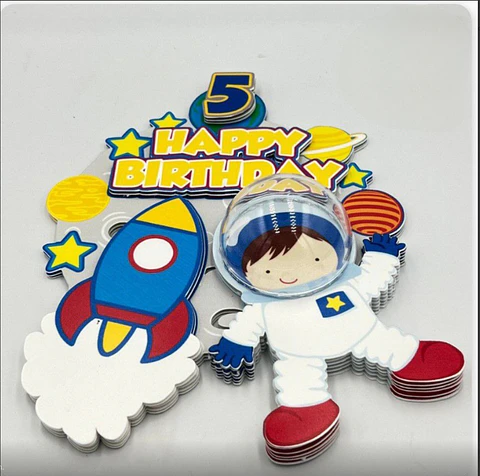 Topo de Bolo - Astronauta