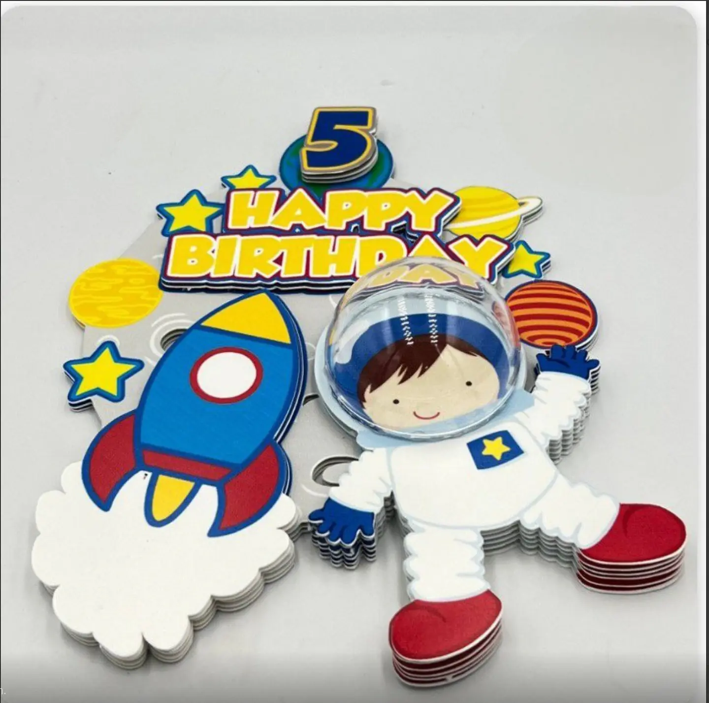 Topo de Bolo - Astronauta 1