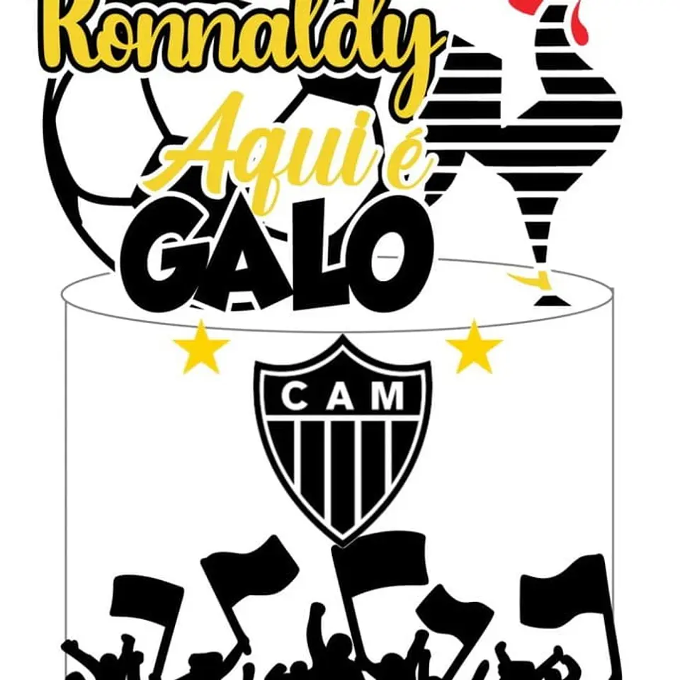 Topo de Bolo - Atlético Mineiro 1