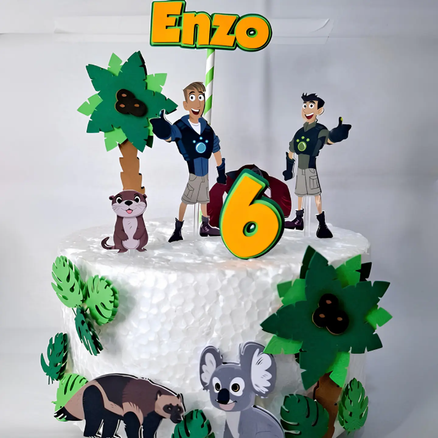 Topo de Bolo - Aventura com os Kratts 1