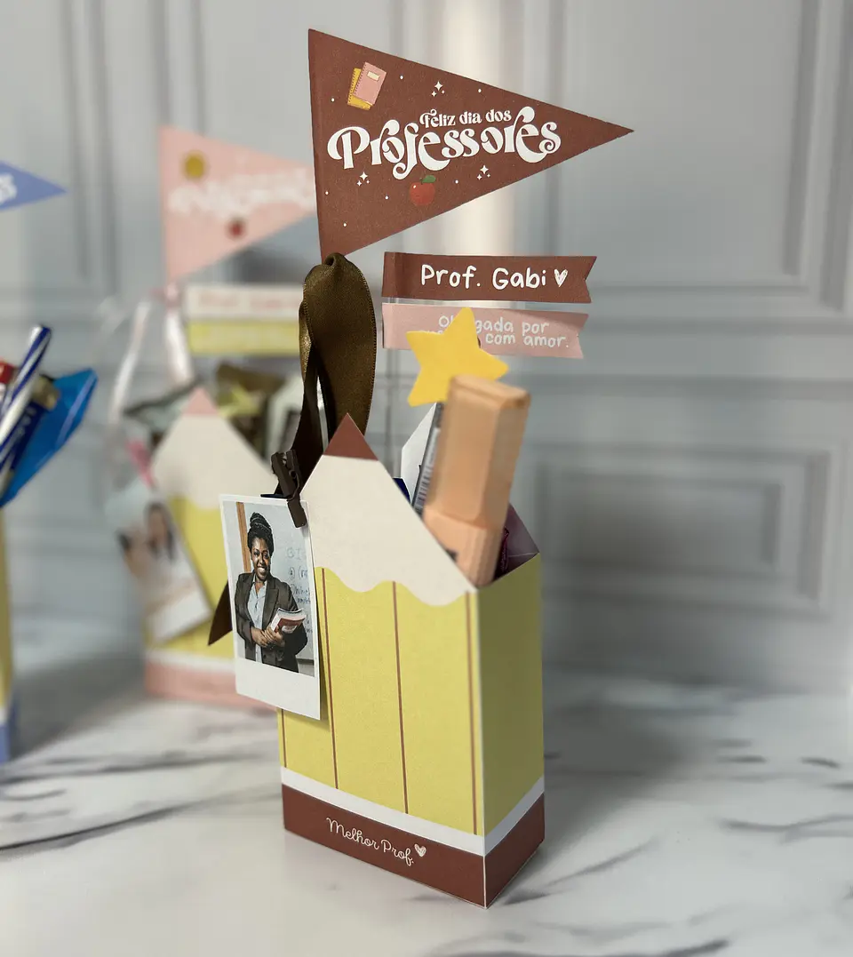 Mini Cachepot Lápis - Dia dos Professores 5
