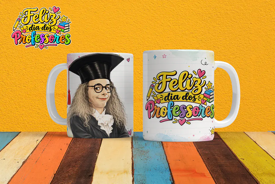 Coleção Professor Bocão - Sublimação 11