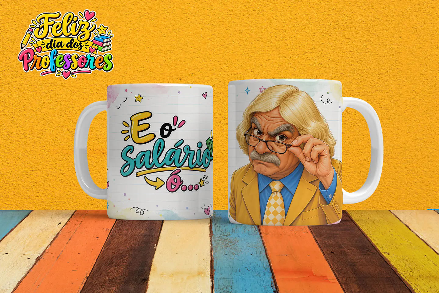 Coleção Professor Bocão - Sublimação 13