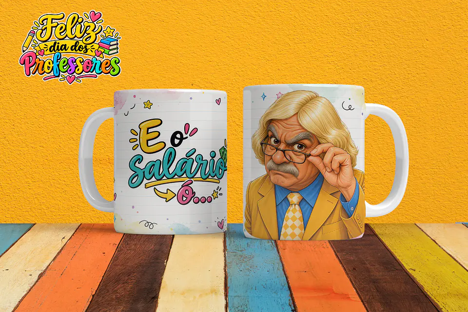 Coleção Professor Bocão - Sublimação 13