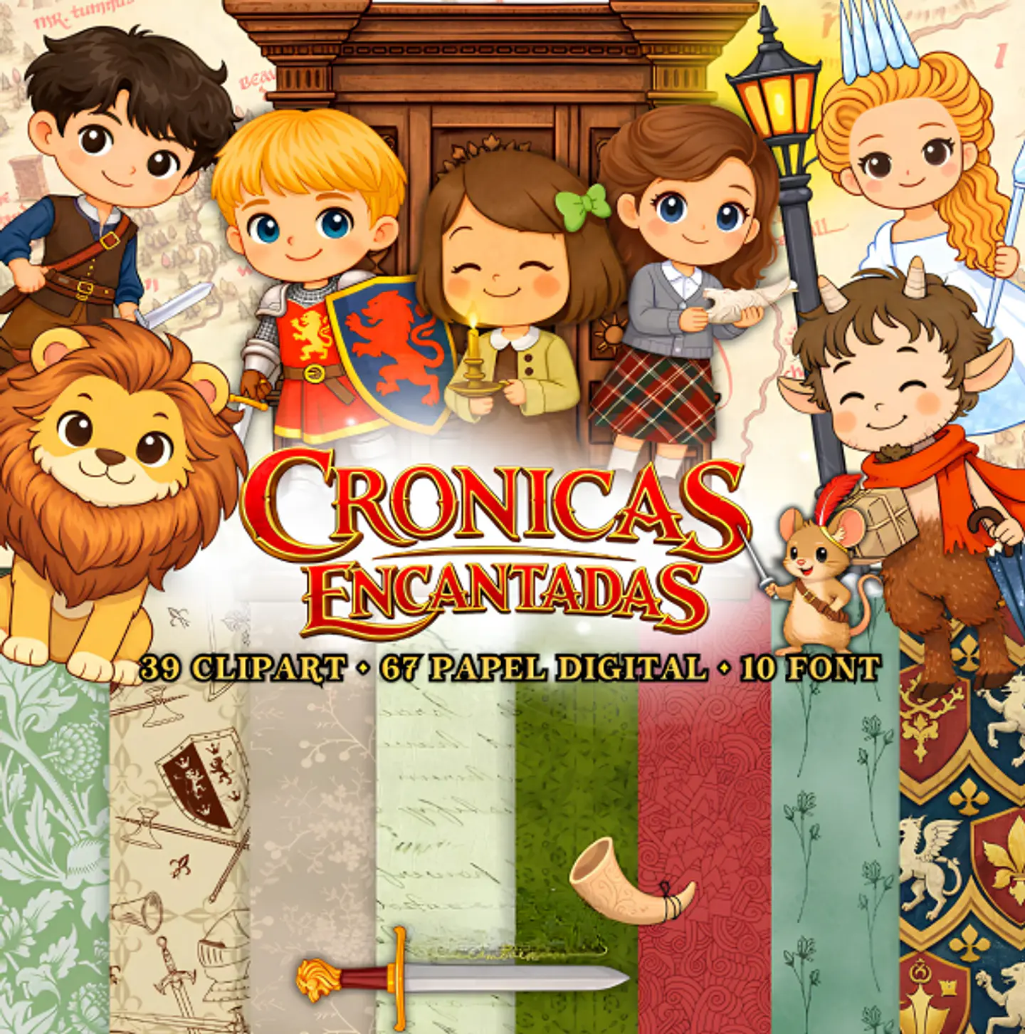 As Crônicas de Nárnia - Kit Digital 1