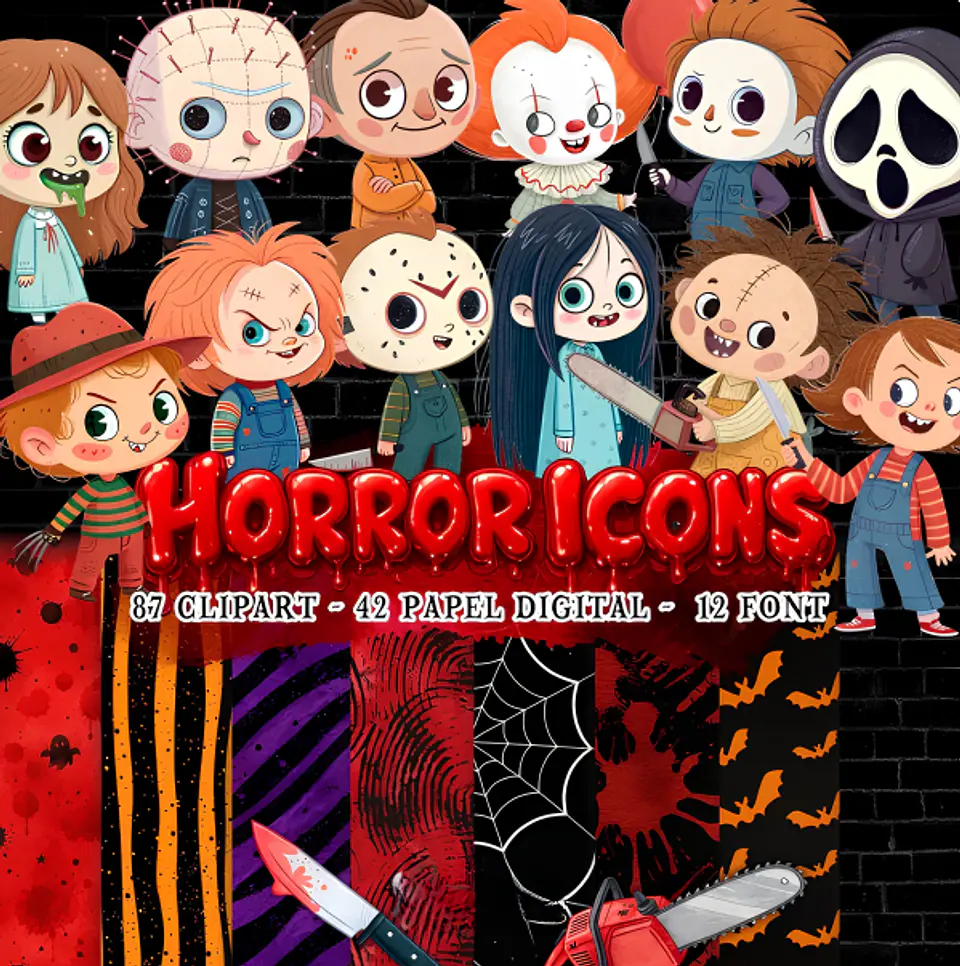 Horror Icons - Kit Digital 1