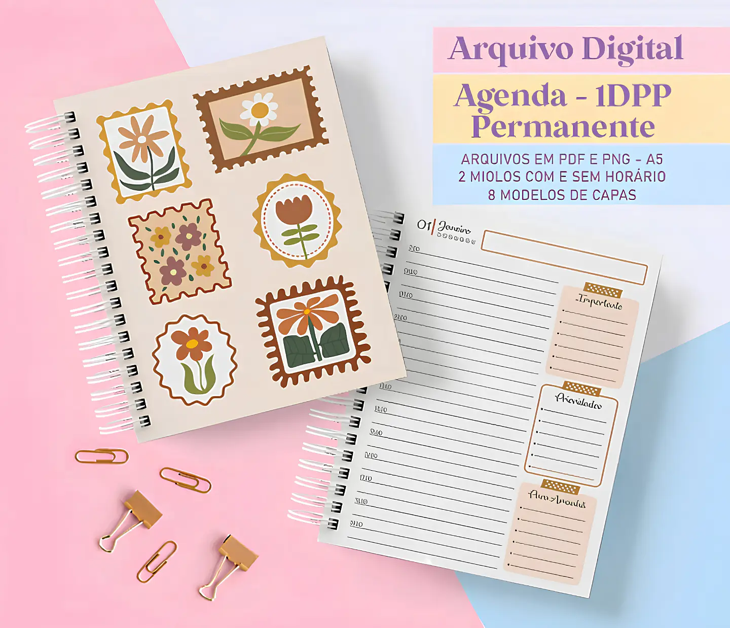 Agenda Permanente Caramelo - 1DPP 1