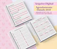 Agendamento Datado 2027 Rosa - Encadernação - Thumbnail 2