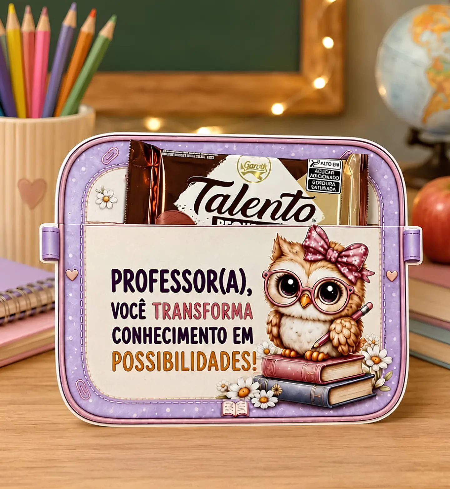 Cartões Porta Mimo P e G - Dia dos Professores 8