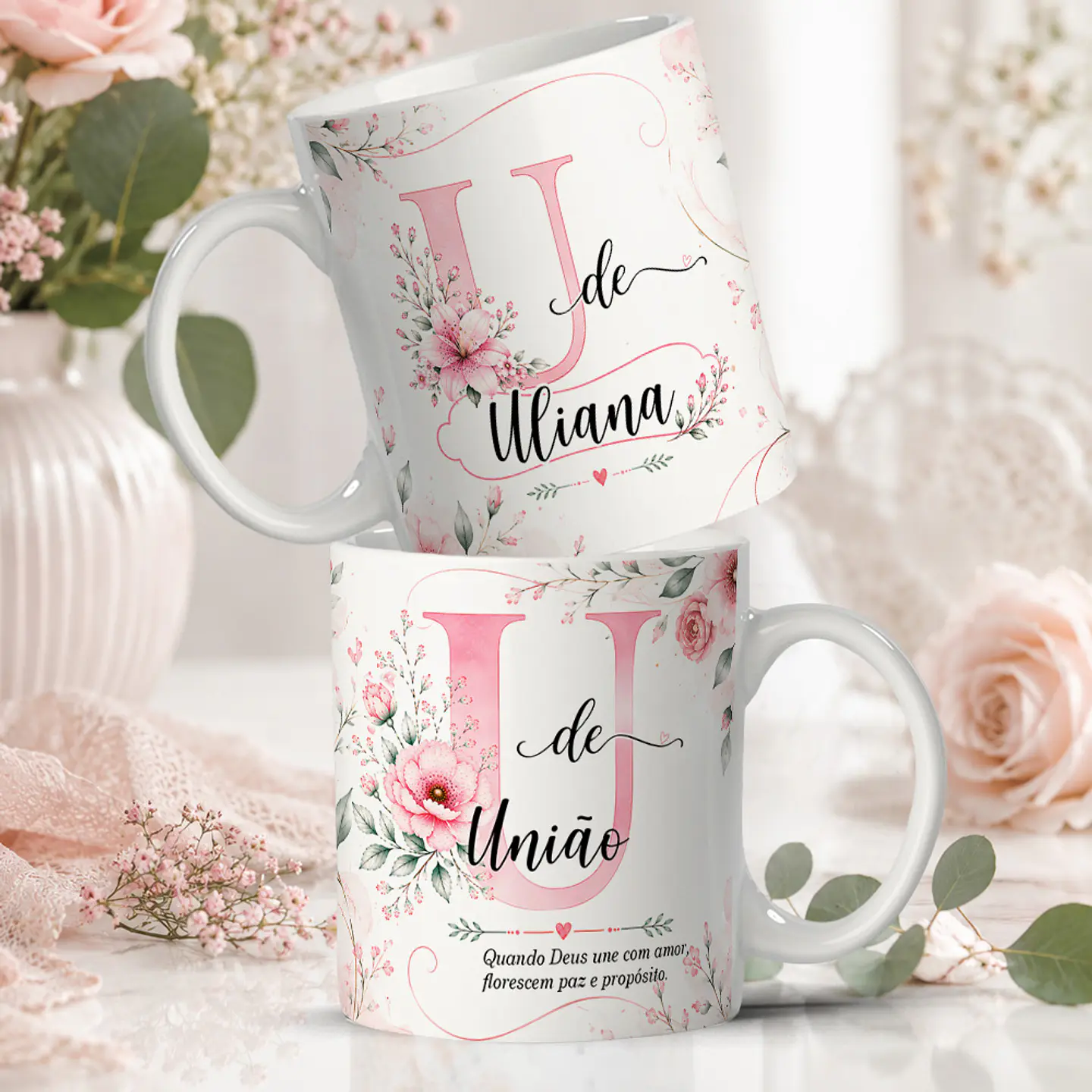 Alfabeto Florescer - Canecas 22