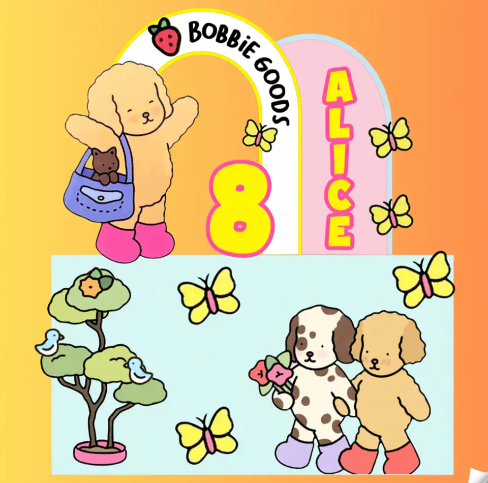 Topo de Bolo - Bobbie Goods 1
