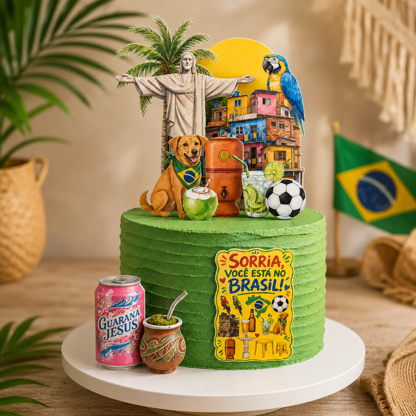 Topo de Bolo - Brasilidades 1