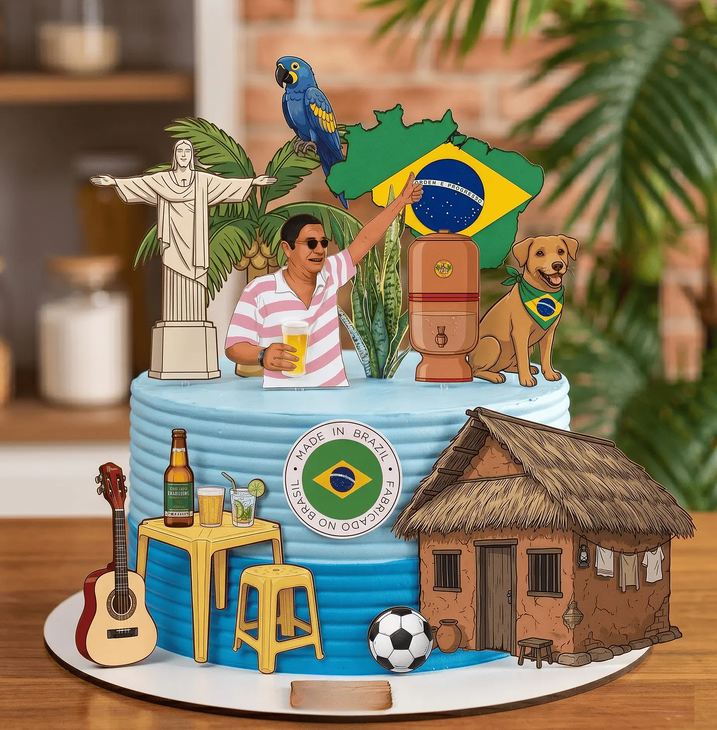 Topo de Bolo - Brasilidades 1