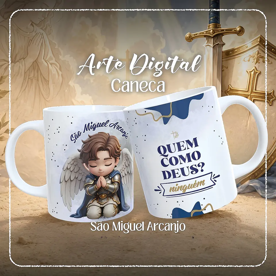 São Miguel Arcanjo 2026 (Quem como Deus?) - Caneca 1