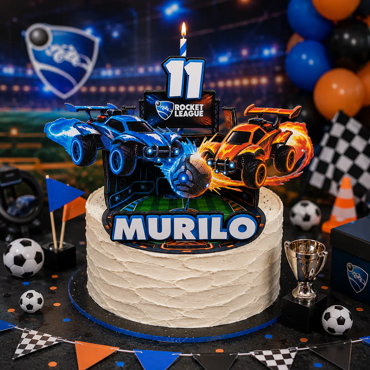 Topo de Bolo - Rocket League 1