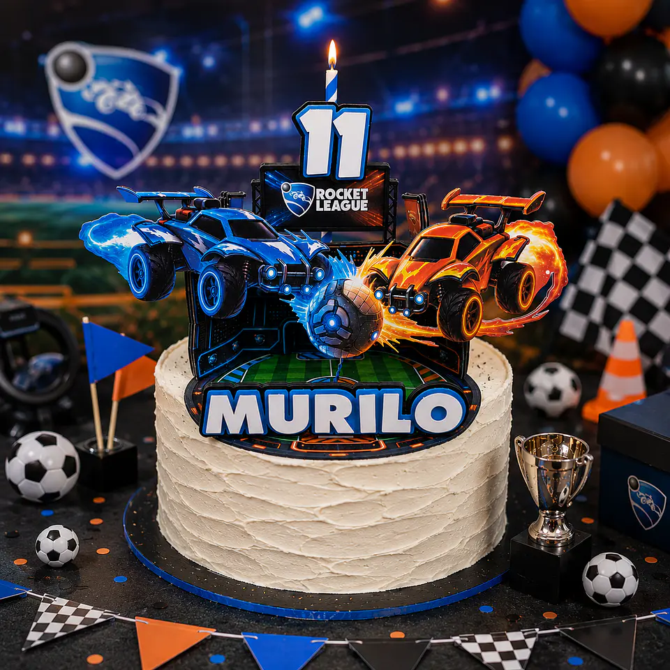 Topo de Bolo - Rocket League 1