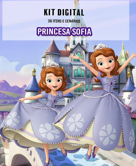 Princesa Sofia - Kit Digital
