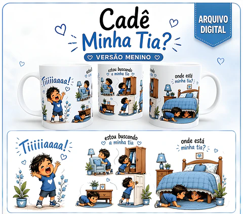 Cadê a Minha Tia? - Canecas