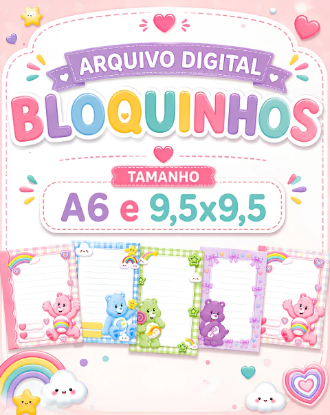 Bloquinhos Ursinho Pooh - Encadernação