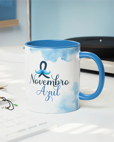 Novembro Azul - Canecas