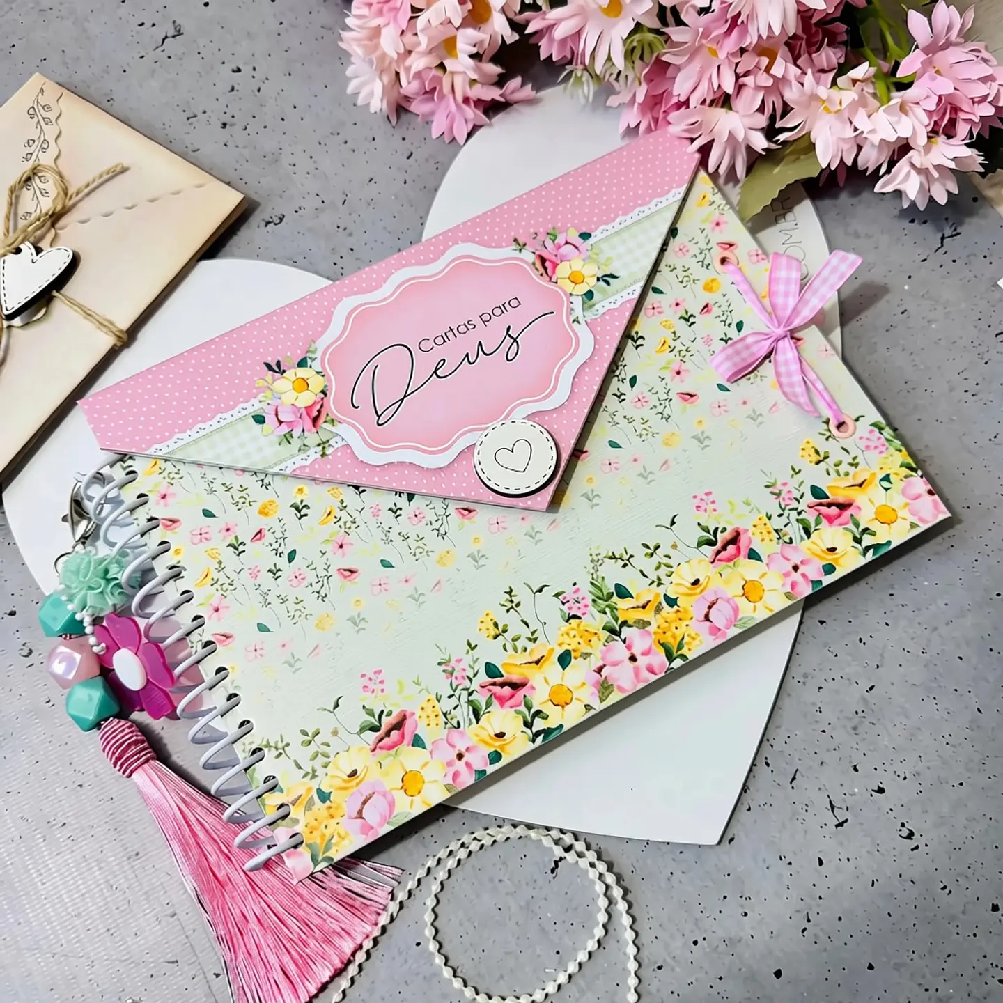 Caderno Envelope Cartas para Deus - Doce Primavera 1