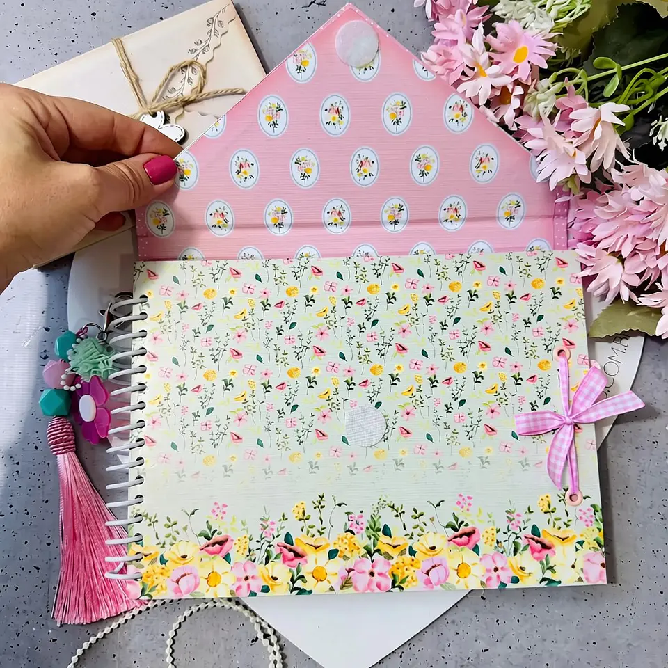 Caderno Envelope Cartas para Deus - Doce Primavera 4