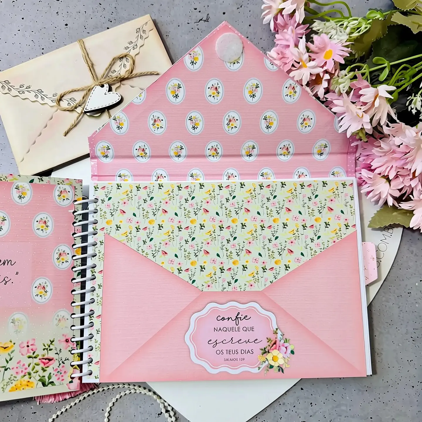 Caderno Envelope Cartas para Deus - Doce Primavera 6