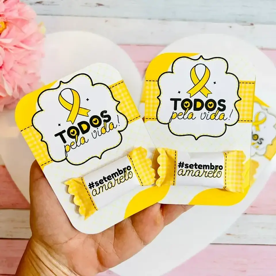 Cartão para Bala - Setembro Amarelo 2