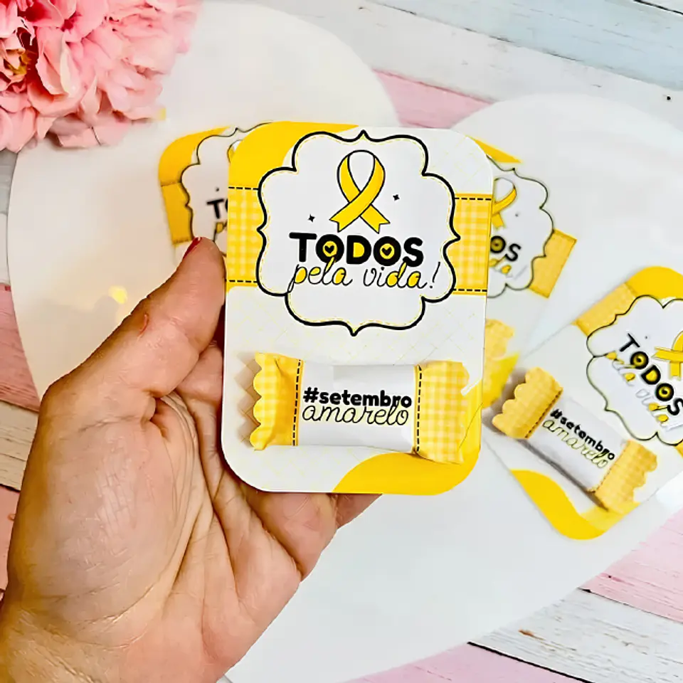 Cartão para Bala - Setembro Amarelo 3