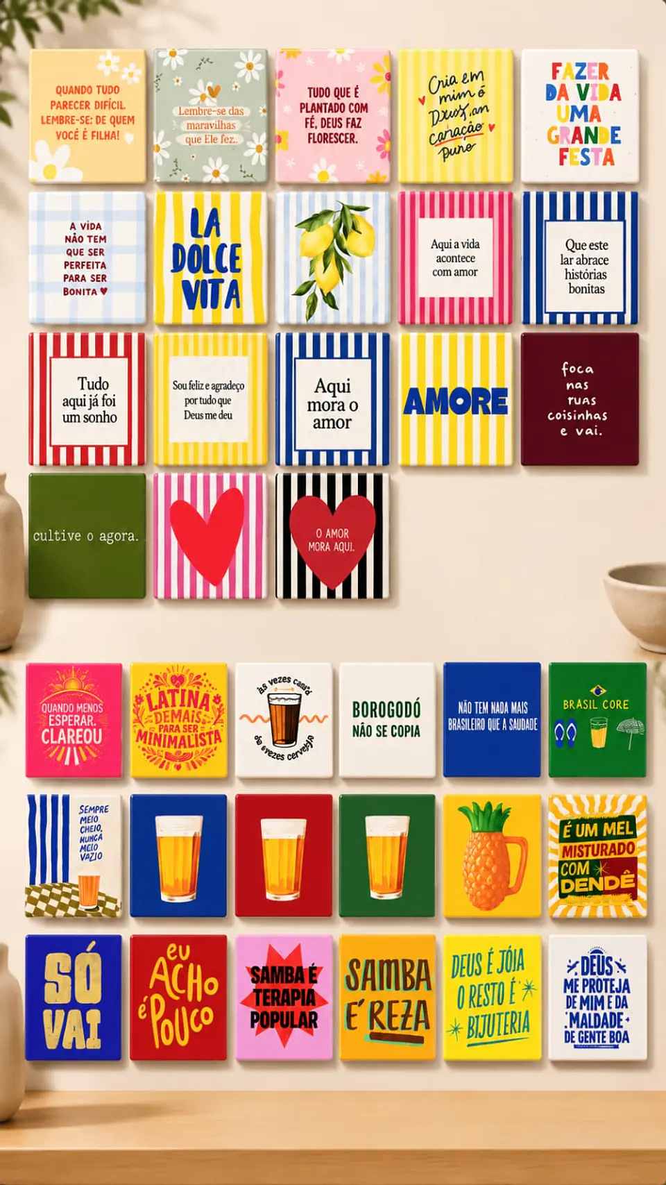 Pack Azulejos - Sublimação 1