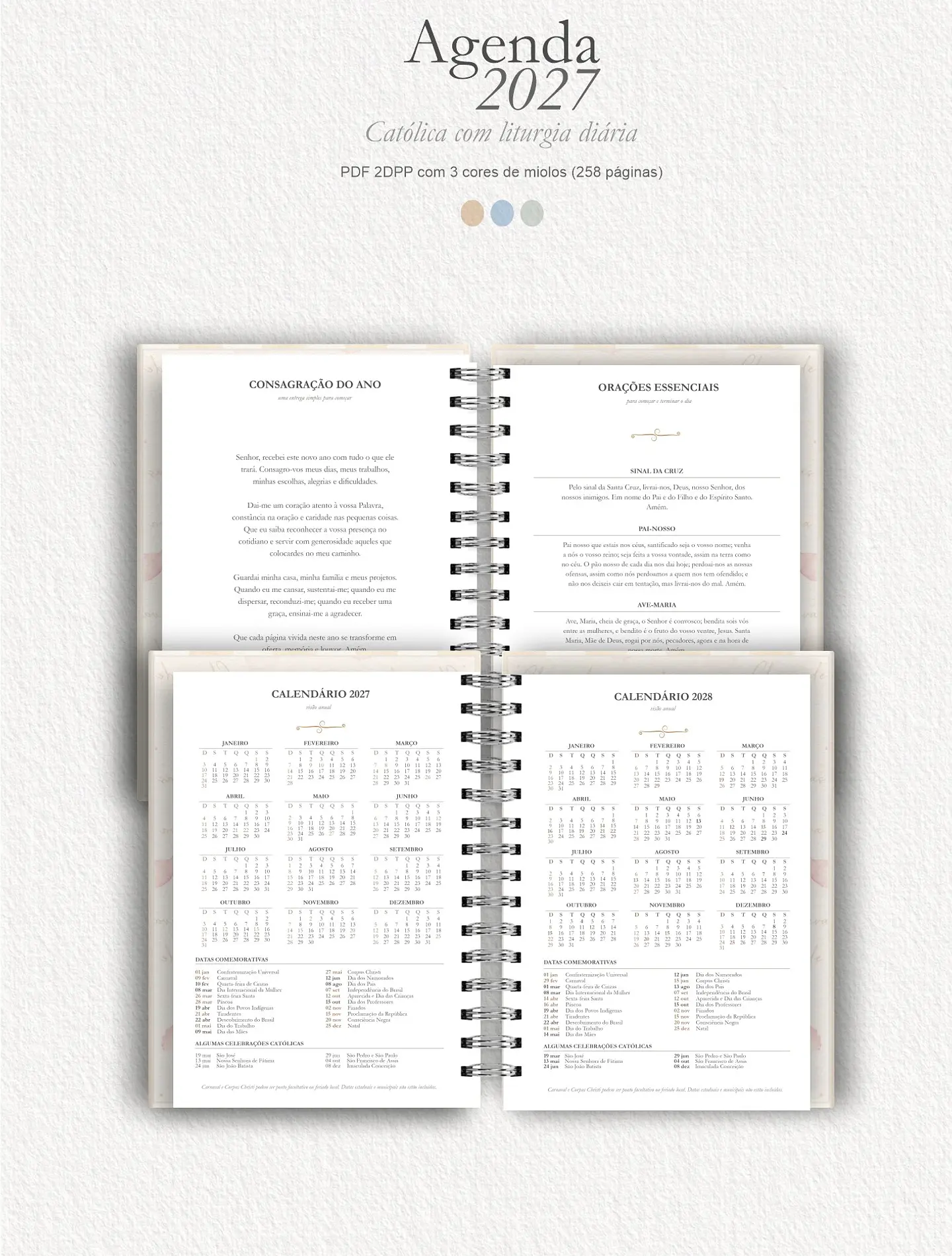 Agenda Liturgia Diária 2DPP 2027 2