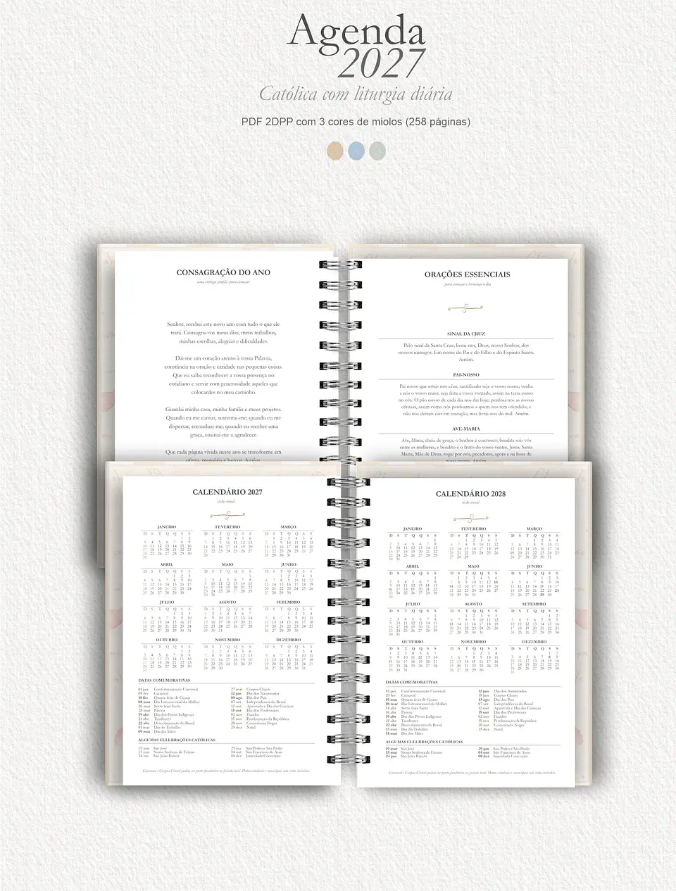Agenda Liturgia Diária 2DPP 2027 2