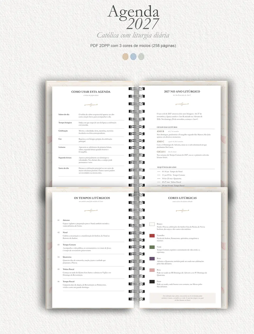 Agenda Liturgia Diária 2DPP 2027 3