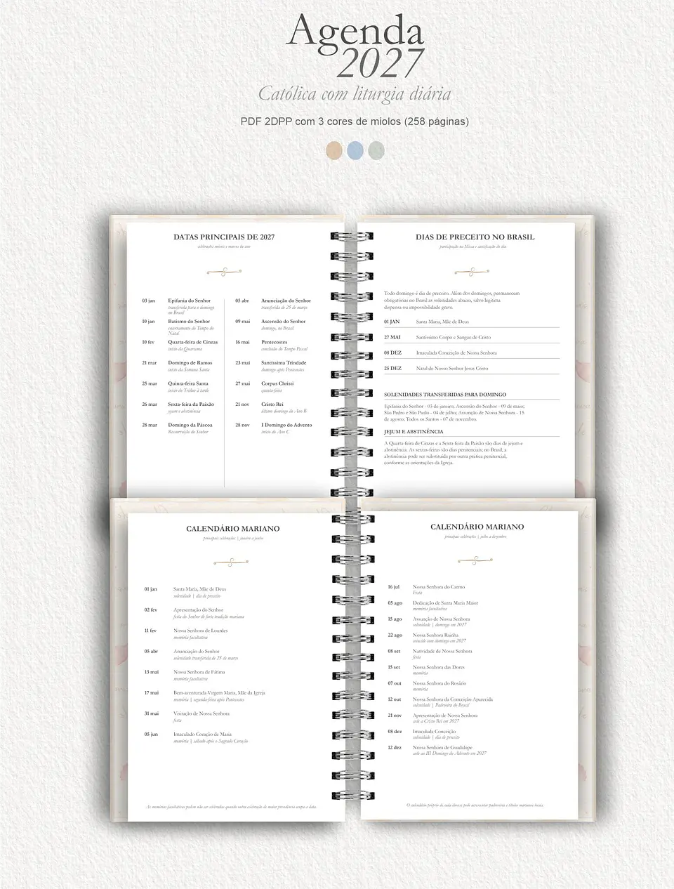 Agenda Liturgia Diária 2DPP 2027 4