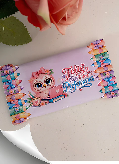 Adesivo KitKat - Dia dos Professores