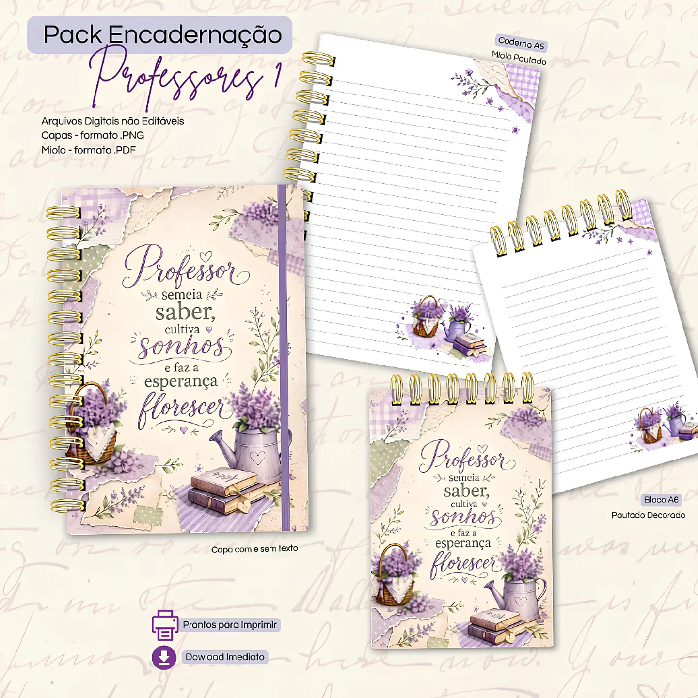 Pack Professores N1 - Encadernação 2