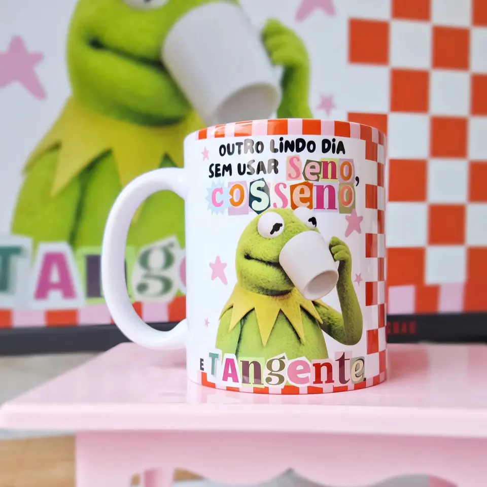 Outro lindo dia sem usar seno, cosseno e tangente - Caneca 1